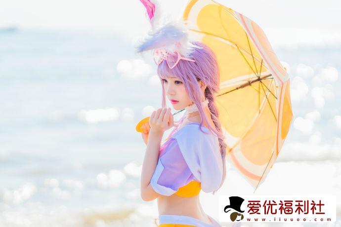 桜桃喵的花间舞公孙离cos作品完美演绎，让花飞起来吧-5