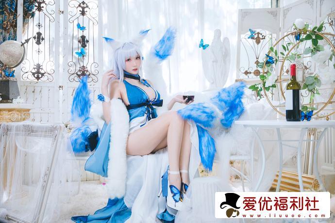 可爱瓜希酱cos作品碧蓝航线圣路易斯 探寻中国版的仁科百华！-5