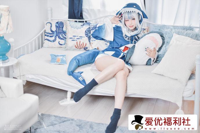宝岛博主ElyEE子噶呜古拉小鲨鲨甜美灵动的样子惹人爱-4