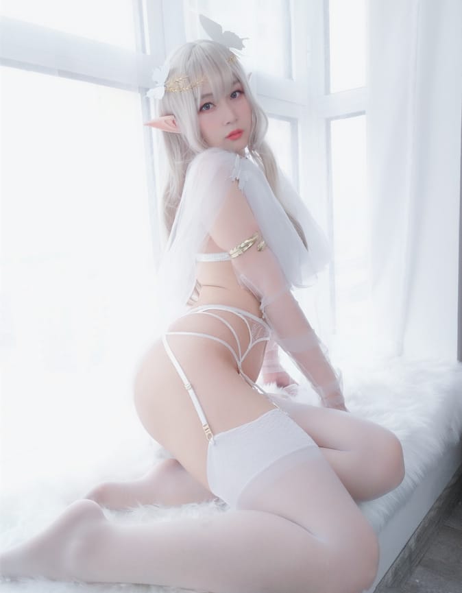 图片[2]-白银81 – 015 纯白精灵[45P/77MB]-爱优社-绅士们都在这里寻找乐趣！