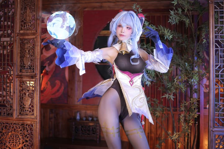图片[3]-水淼Aqua原神甘雨一探其彩-爱优社