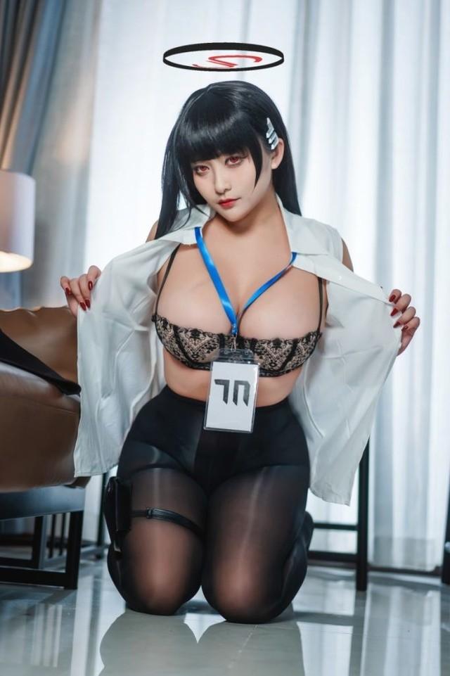 图片[2]-洛璃LoLiSAMA – NO.64 蔚蓝档案 莉音 [72P1V-1.06GB]-爱优社