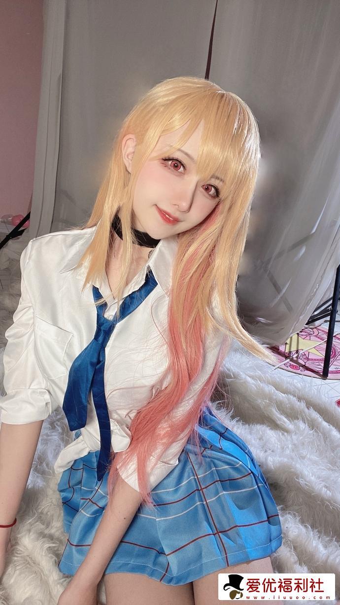 次元妹子shika小鹿鹿喜多川海梦三套装扮总有一个是你的菜！-4