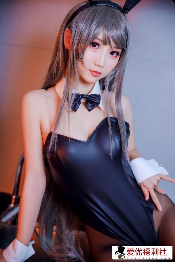 养眼放送！甜美少女面饼仙儿樱岛麻衣兔女郎学姐魅力四射-4