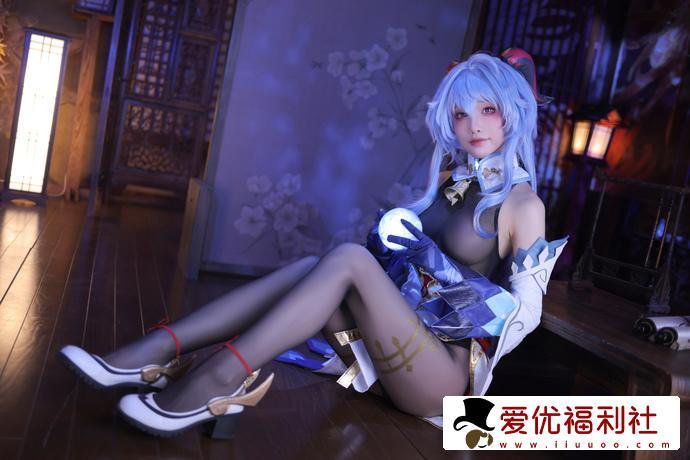 诱人身材太惹火！水淼aqua甘雨魅魔同人cos作品魅力降临-3