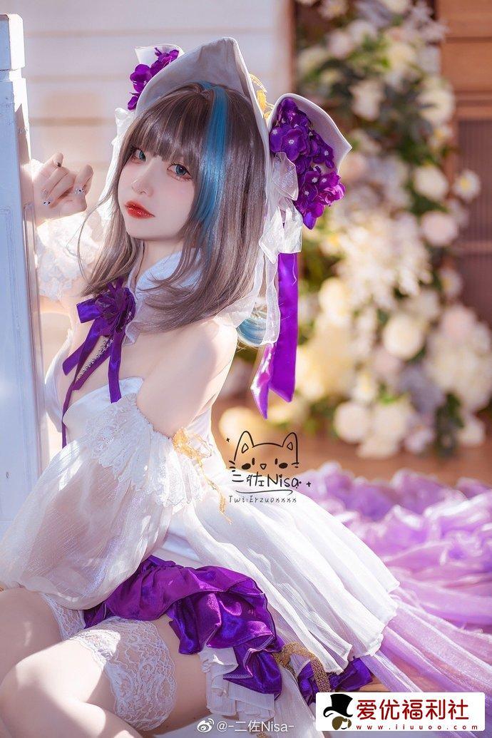 广西表妹二佐nisa柴郡音乐绚烂超萌COS合集-3