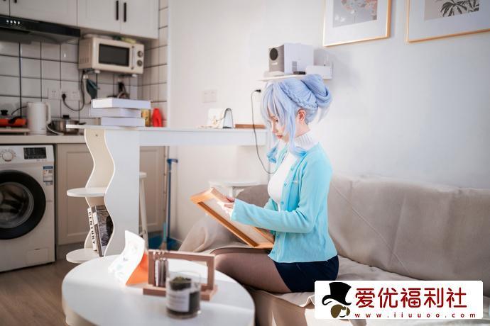 冷艳妩媚！rioko凉凉子雪女系列感受冰山美人的魔力-3