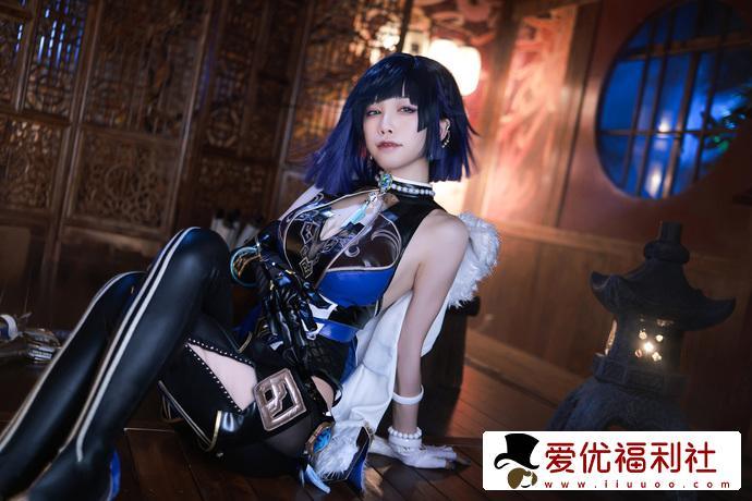 曼妙身姿水淼aqua夜兰礼服的原神cos作品免费哪里看-2