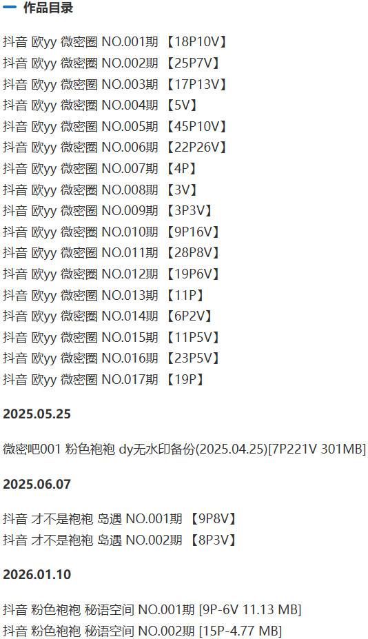 粉色袍袍(欧袍yy) – 微密圈写真&视频合集【持续更新中】