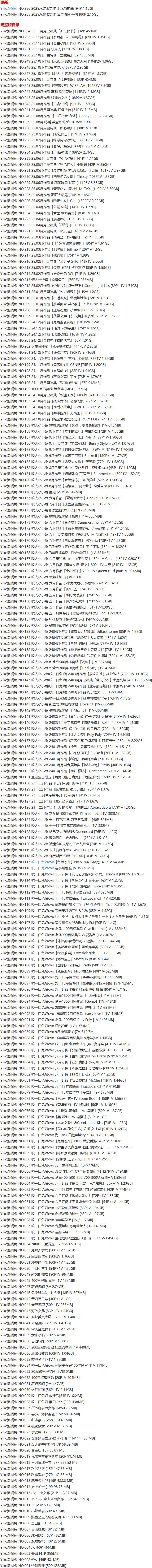 咬一口兔娘 – 写真图片合集【持续更新中】