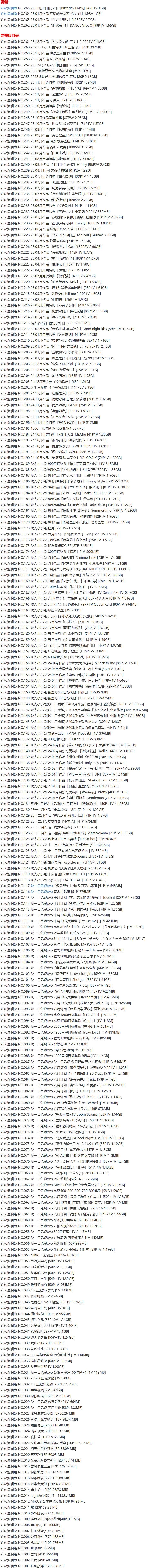 咬一口兔娘 – 写真图片合集【持续更新中】