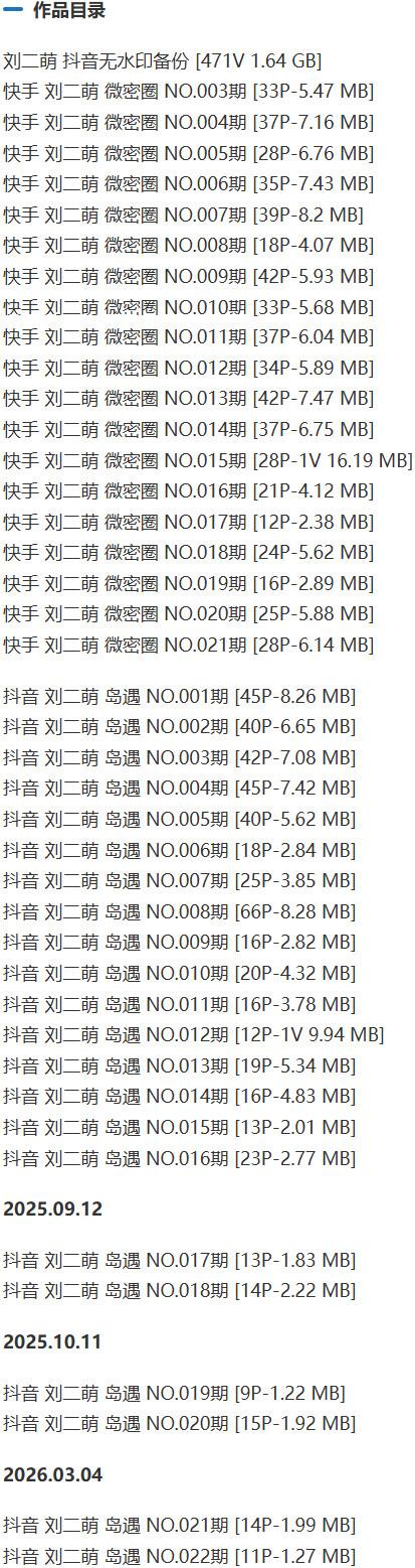 刘二萌 – 微密圈写真&视频合集【持续更新中】-1