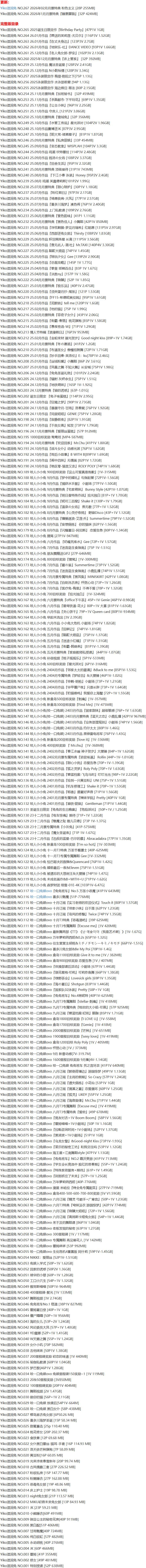 咬一口兔娘 – 写真图片合集【持续更新中】-1