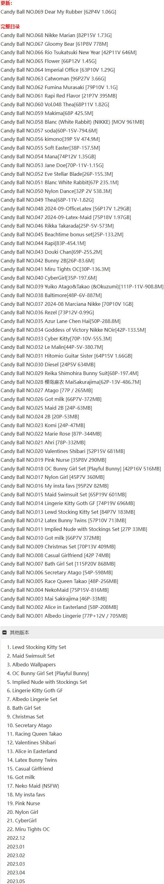 Candy Ball – 写真图包合集【持续更新中】-1