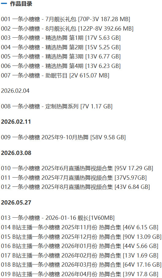 一条小糖糖 – 舰长充电等写真&视频合集【持续更新中】-1 一条小糖糖 – 舰长充电等写真&视频合集【持续更新中】-1